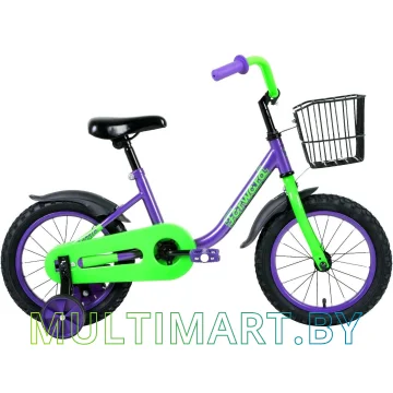 Детский велосипед Forward Barrio 14 RBKW0LNF1008 (фиолетовый)